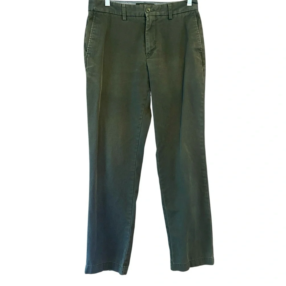 Banana Republic Men's Straight Fit Emerson Chino Sharp Grey Size 30x30